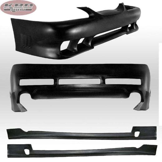 KBD Urethane Sallen 2 Style Full Body Kit 1994-1998 Ford Mustang - Click Image to Close